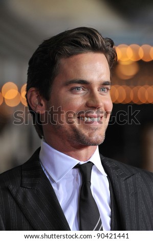 Matt Bomer at the Los Angeles premiere of his new movie \