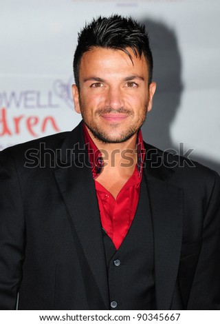 Peter Andre at the  Children\'s Charity Fundraising Ball at Battersea Evolution in London. 15/09/2011 Picture by: Simon Burchell / Featureflash