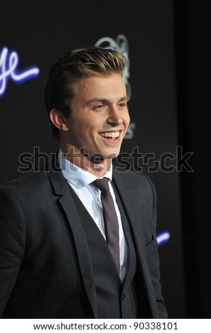 Kenny Wormald at the Los Angeles premiere of his new movie \