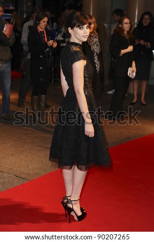 Felicity Jones attends the screening of Like Crazy at the Vue Cinema in Leicester Square shown as part of the London Film Festival 13/10/2011 Picture by: Steve Vas / Featureflash