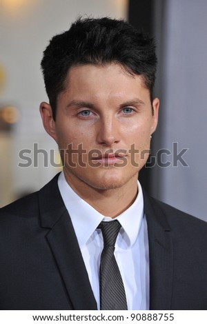 Toby Hemingway at the Los Angeles premiere of hs new movie \