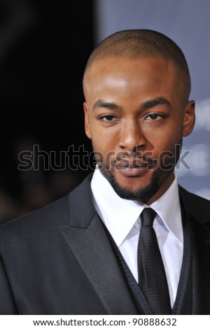 stock photo Collins Pennie at the Los Angeles premiere of hs new movie 