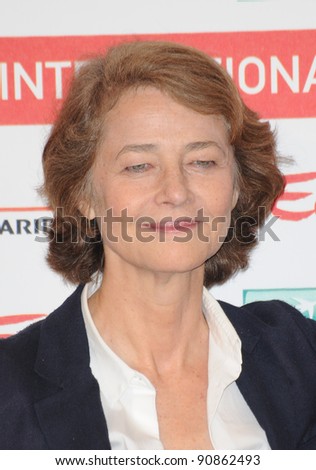 Charlotte Rampling attends the photocall of \