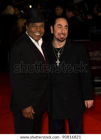 Tito Jackson and David Gest arriving for the UK premiere of \'Michael Jackon The Life of an Icon\', Empire Leicester Square London. 02/11/2011 Picture by:  Simon Burchell / Featureflash