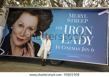 Meryl Streep unveils the poster for her new Margaret Thatcher film \