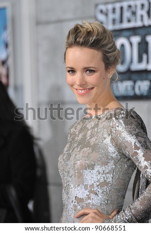 Rachel McAdams at the Los Angeles premiere of her new movie \