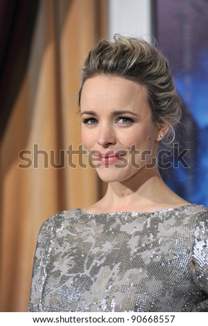 Rachel McAdams at the Los Angeles premiere of her new movie 