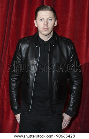 Professor Green arriving for the 'Sherlock Holmes: A Game of Shadows' premiere at the Empire Leicester Square, London. 08/12/2011 Picture by: Steve Vas / Featureflash