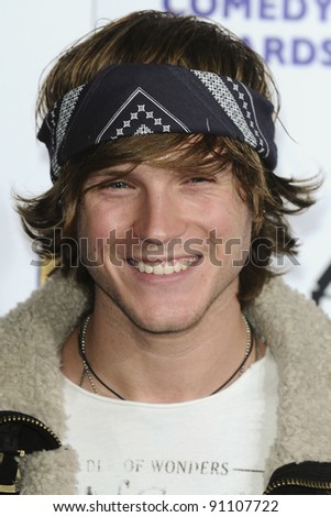 stock photo Dougie Poynter arriving for the British Comedy Awards 2011 at 