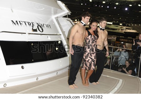 Tamara Ecclestone launches the 2012 London Boat Show at the EXCEL centre, Docklandsl, London. 06/01/2012  Picture by: Steve Vas / Featureflash