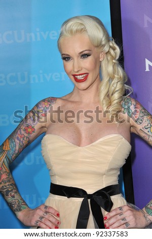 Sabina Kelly, star of Best Ink, at the NBC Universal Winter 2012 TCA party at The Athenaeum in Pasadena. January 6, 2012  Los Angeles, CA Picture: Paul Smith / Featureflash