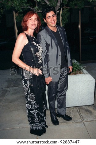 12AUG98:  Actor DANNY MUCCI & wife at screening of his new movie, 