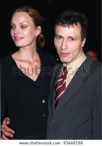 20NOV97:  Actor MICHAEL WINCOTT & wife VERA at premiere  of his new movie, \