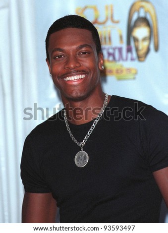 03SEP98: Actor CHRIS TUCKER at the Soul Train Lady of Soul Awards in Santa Monica, California.