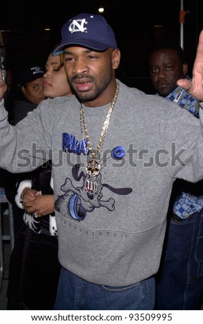 Rap star J.T. MONEY at the Fox Billboard Bash - a party on the eve of the Billboard Music Awards in Las Vegas. 1999  Paul Smith/Featureflash