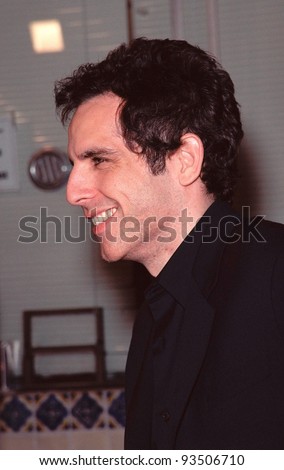 06OCT99:  Actor BEN STILLER at the world premiere in Los Angeles of \
