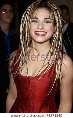 Actress SAM DOMIT at the Los Angeles premiere of her new movie The Hot Chick. 02DEC2002.   Paul Smith / Featureflash