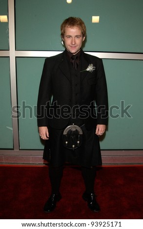 Actor BILLY BOYD at the Los Angeles premiere of his new movie The Lord of the Rings: The Two Towers. 15DEC2002.    Paul Smith/Featureflash