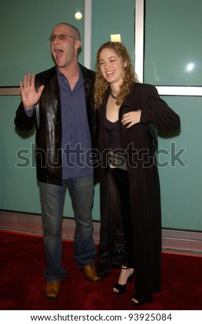 Actress ERIKA CHRISTENSEN & actor MICHAEL ROSENBAUM at the Los Angeles premiere of The Lord of the Rings: The Two Towers. 15DEC2002.    Paul Smith/Featureflash