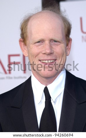 Director RON HOWARD at the 30th Annual American Film Institute Award Gala in Hollywood.  12JUN2002.   Paul Smith / Featureflash