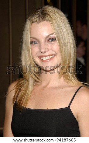 Actress CLARE KRAMER at the Los Angeles premiere of her new movie The Rules of Attraction. 03OCT2002.   Paul Smith / Featureflash