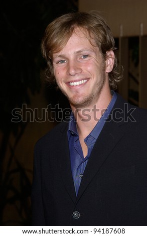 Actor KIP PARDUE at the Los Angeles premiere of his new movie The Rules of Attraction. 03OCT2002.   Paul Smith / Featureflash