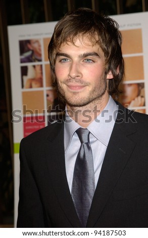 Actor IAN SOMERHALDER at the Los Angeles premiere of his new movie The Rules of Attraction. 03OCT2002.   Paul Smith / Featureflash