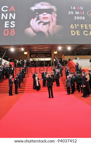 Atmosphere at the Palais des Festivals at the 61st Annual International Film Festival de Cannes. May 14, 2008  Cannes, France. Picture: Paul Smith / Featureflash