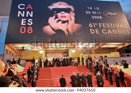 Atmosphere at the Palais de Festivals at the 61st Annual International Film Festival de Cannes. May 19, 2008  Cannes, France. Picture: Paul Smith / Featureflash