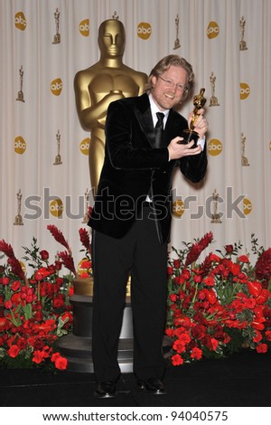 Wall-E director Andrew Stanton at the 81st Academy Awards at the Kodak Theatre, Hollywood. February 22, 2009  Los Angeles, CA Picture: Paul Smith / Featureflash