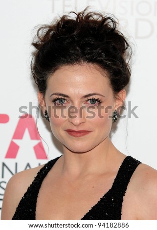 stock photo Lara Pulver in The Winners Room at the 2012 National lara pulver