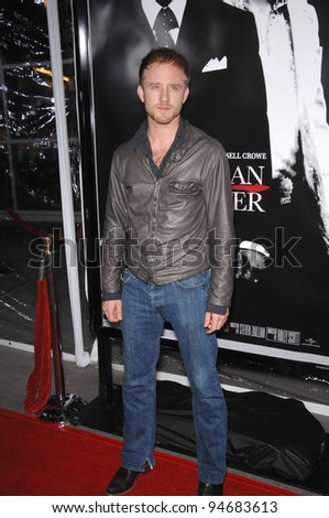 Ben Foster at an industry screening for 