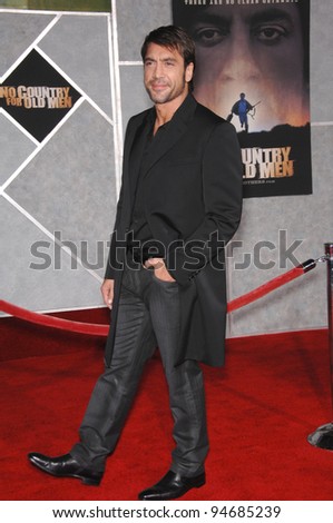 Javier Bardem at the Los Angeles premiere of his new movie \