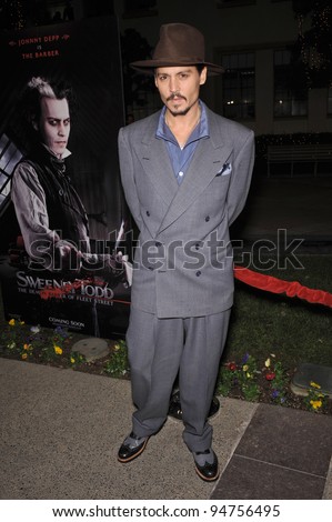 Johnny Depp at industry screening of his movie \