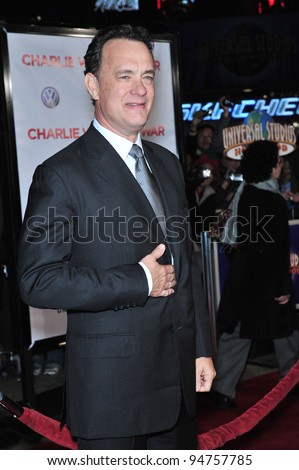 Tom Hanks at the world premiere of his new movie \