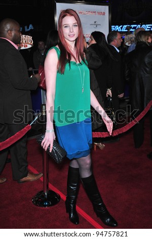 Rachel Nichols at the world premiere of her new movie \