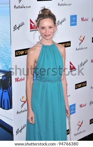 Calista Flockhart at the G\'Day USA Australia.com Black Tie Gala at the Hollywood & Highland Centre, Hollywood, CA. January 19, 2008  Los Angeles, CA Picture: Paul Smith / Featureflash