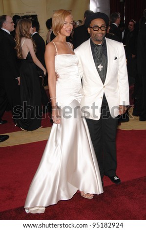 Spike Lee & Tonya Lee at the 79th Annual Academy Awards at the Kodak Theatre, Hollywood. February 26, 2007  Los Angeles, CA Picture: Paul Smith / Featureflash