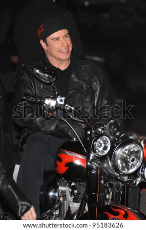 John Travolta at the world premiere of \