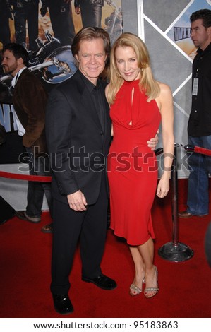 William H. Macy & Felicity Huffman at the world premiere of \