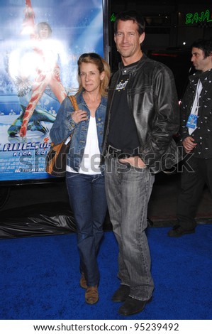 James Denton & wife at the Los Angeles premiere of 