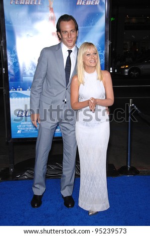 Will Arnett & Amy Poehler at the Los Angeles premiere of 