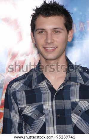 Justin Berfield at the Los Angeles premiere of 
