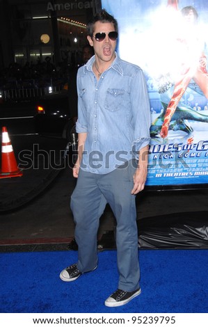 Johnny Knoxville at the Los Angeles premiere of \