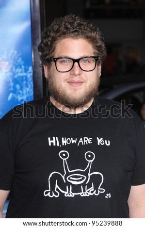 Jonah Hill at the Los Angeles premiere of 