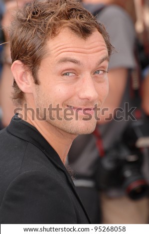 Jude Law at the photocall for his new movie 