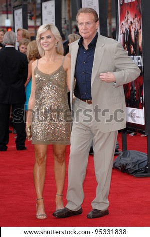 Lee Majors & wife Faith Majors at the North American premiere of \