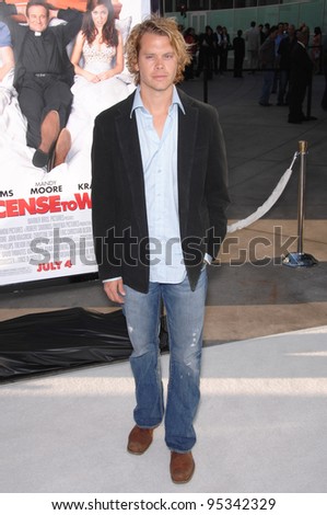 Eric Christian Olsen at the world premiere of 