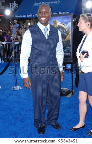 Tyrese Gibson at the Los Angeles premiere of his new movie \