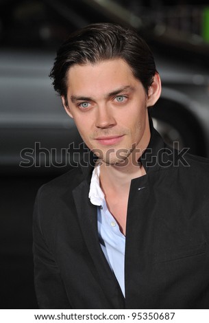 Tom Payne at the Los Angeles premiere of \